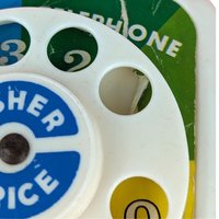 Vintage Fisher Price Toy Lot: Jalopy Pull Toy, Chatter Phone, Hickory Dickory Radio - Classic Toys, Retro Decor, Gift for Child, Collector