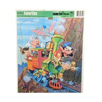 Vintage Cartoon Character Jigsaw Puzzle Lot - Yosemite Sam, Woody Woodpecker, Disney, Jaymar - 1952-1976