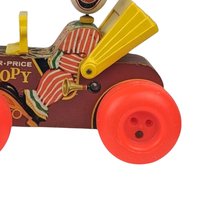 Vintage Fisher Price Jalopy Pull Toy | Classic Wooden Toy Car | Collectible Toy | 1960s Toy | Gift for Toddler