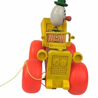 Vintage Fisher Price Jalopy Pull Toy | Classic Wooden Toy Car | Collectible Toy | 1960s Toy | Gift for Toddler