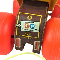 Vintage Fisher Price Jalopy Pull Toy | Classic Wooden Toy Car | Collectible Toy | 1960s Toy | Gift for Toddler