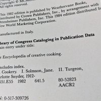 Vintage Cookbook Duo: 1979 Mary Hart Favorite Recipes & 1984 Encyclopedia of Creative Cooking