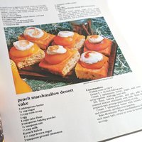 Vintage Cookbook Duo: 1979 Mary Hart Favorite Recipes & 1984 Encyclopedia of Creative Cooking