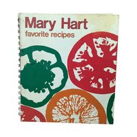 Vintage Cookbook Duo: 1979 Mary Hart Favorite Recipes & 1984 Encyclopedia of Creative Cooking