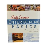 Vintage Cookbook Duo: 1976 Microwave Cooking & 2001 Betty Crocker's Entertaining Basics