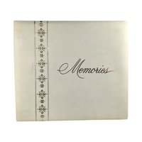 Vintage Photo Album, Large Memories Album, Scrapbook Album, 8x10 Photo Album, Gift for Mom, Family Photo Album