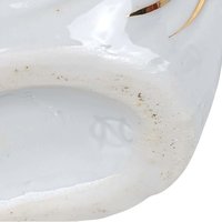 Vintage Ucagco Cherub Figural Bud Vase, Porcelain, Floral Decor, 6 Inches - Inspired by Camille Naudot, Dirty Interior, Small Vase