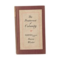 1915 The Pentecost of Calamity, Owen Wister Hardcover, Antique Book, Vintage Americana Gift