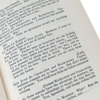1954 Molière Comedies, Don Juan & Forced to Be a Doctor, Hardcover Book, Vintage Theater Gift