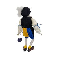 Vintage Clown Doll, Porcelain Face and Limbs, Collectible Display Doll, Whimsical Home Decor, Gift for Clown Enthusiasts