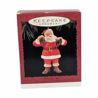 Vintage Hallmark Ornament Lot - 90s Keepsake Ornaments with Boxes - Mickey, Elves, Santa, & More