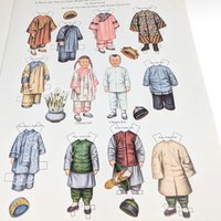 Vintage 1981 More Lettie Lane Paper Dolls by Sheila Young, Complete Set, Full Color Reproductions, Antique Paper Dolls