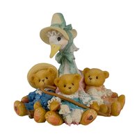 Vintage Cherished Teddies Figurines, 8-Piece Lot, Collectible Teddy Bears, Gift for Collector