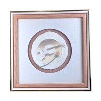 Vintage Wess "Piano and Violin" Framed Art, Airbrush Painting, Music Lover Gift, Unique Wall Decor, Signed & Numbered Art