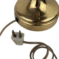 Vintage Double Brass Lamp, Gooseneck Lamp, Table Lamp, Brass Lighting, Two Light Lamp, Desk Lamp, Vintage Lighting, Decorative Lamp