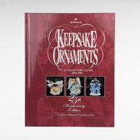 Hallmark Keepsake Ornaments Collector's Guide 1994-1998 Hardcover Book | 25th Anniversary Edition by Clara Johnson Scroggins