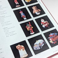 Hallmark Keepsake Ornaments Collector's Guide 1994-1998 Hardcover Book | 25th Anniversary Edition by Clara Johnson Scroggins