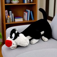 Vintage Looney Tunes Sylvester Plush | 1990s Warner Bros. | Cartoon Cat Plush | Stuffed Animal | Collectible Toy