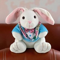 Vintage Velveteen Rabbit Plush, Stuffed Bunny Rabbit Toy, Soft Toy Collectible, Easter Gift, Nursery Decor, Gift for Child