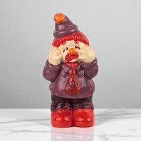 Vintage 1989 Artmark Sad Clown Ceramic Figurine, Collectible Clown Figure, Gift for Clown Collector, 9", Circus Theme