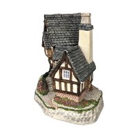 1991 David Winter Cottage "The Candlemakers" #12 | Vintage Collectible Figurine | Small Nick