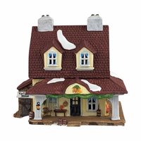 Vintage Dept 56 Van Tassel Manor - Sleepy Hollow - New England Village #5954-4 - Lighted Porcelain House