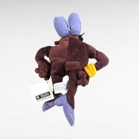 Vintage 1998 Tasmanian She-Devil Plush, Warner Bros Looney Tunes Bean Bag, Collectible 90s Cartoon Character Toy with Tag