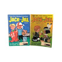 1962 Jack and Jill Magazines, September & November Issues, Vintage Children's Magazine, Collectible Kids Literature