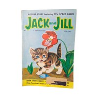 1963 Jack and Jill Magazines Trio, January, February & April Issues, Vintage Children's Magazine, Collectible Kids Literature