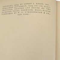 1924 The Fortunate Mistress | Daniel Defoe | First Edition | Alfred A. Knopf | Hardcover Novel | Antique Book Gift | Literature Collector
