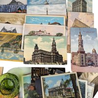 Grab Bag of 40 Vintage Postcards, Assorted Locations, Travel Memories, Ephemera Lot, Postcard Collection, Junk Journal, Mixed Postcards