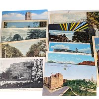 Grab Bag of 40 Vintage Postcards, Assorted Locations, Travel Memories, Ephemera Lot, Postcard Collection, Junk Journal, Mixed Postcards