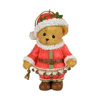 Vintage Cherished Teddies Figurine: Santa, Hannah, Holly, Stocking Bear