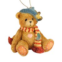 Vintage Cherished Teddies Figurine: Santa, Hannah, Holly, Stocking Bear