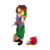 Vintage Effanbee Here Comes The Clowns Clarence Figure, 11 Inch Clown Doll, Collectible Clown Figurine, Gift for Clown Collector