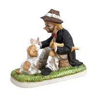 Vintage Clown Figurines Lot, Toscany, Melody in Motion, Bisque Clown, Collectible Clowns, Circus Decor, Gift for Collector
