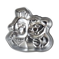 Vintage Sesame Street Cake Pans, 1978 Big Bird, 1977 Bert and Ernie, Wilton Cake Pans, Kids Birthday, Retro Baking, Nostalgic Kitchen