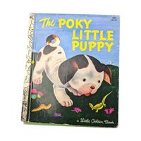 Vintage Little Golden Book Lot, Pokey Little Puppy, Velveteen Rabbit, Big Bird, Heidi, Children's Books, Collectible Books
