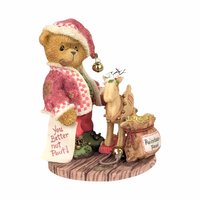 Your Choice Vintage Cherished Teddies Figurine: 1990s Enesco Christmas Bear, Holiday Collectible