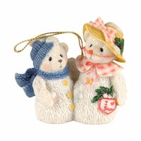 Vintage 90s Cherished Teddies Figurine: Enesco Collectible Bear Decor