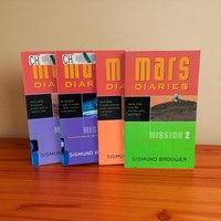 Vintage Mars Diaries Book Set: YA Sci-Fi Adventure Novels