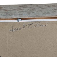 Vintage 1973 Raggedy Ann with Mouse Painting: Harriet Ellis Framed Artwork