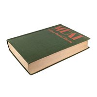 1928 "Meat" Hardcover Book by Wilbur Daniel Steele, Grosset & Dunlap, Collectible Book, Vintage Literature, Literary Gift