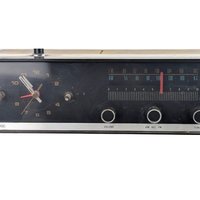Vintage Milovac TR-707 Clock Radio, Analog Alarm, Retro Bedside Radio, Working, Gift for Vintage Electronics Collector