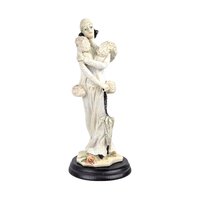Vintage Resin Art Deco Lady Figurine, Elegant Woman Sculpture, Decorative Art, Collectible Figurine, Art Deco Style Statue