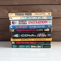 Vintage Sci-Fi Paperback Book Choice: 60s-70s Pulp Collection