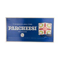 1959 Selchow & Righter Parcheesi Game, Complete Vintage Board Game, Family Fun, Classic Indian Game, Collectible Board Game