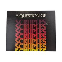 1984 High Game A Question of Scruples, Complete Vintage Board Game, Ethical Dilemma Game, Party Game, Conversation Starter