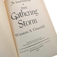 Winston Churchill The Second World War, 5 Book Set, 1940s-50s Hardcover, Historical Books, WWII History, Churchill Books, Vintage Book Set