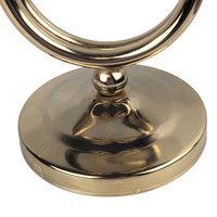 Vintage Brass Double Taper Candle Holder: Mid-Century Modern Candlestick